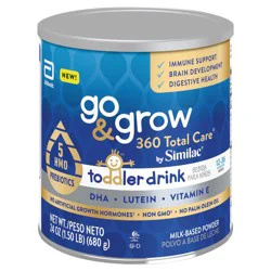 Similac Go & Grow 360 Total Care Toddler Nutritional Drink Powder 1-24 oz Cans
