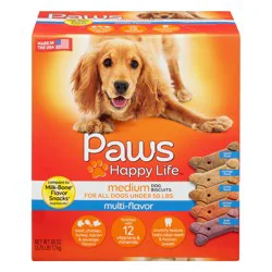 Paws Happy Life Multi-Flavor Medium Dog Treats 60 oz