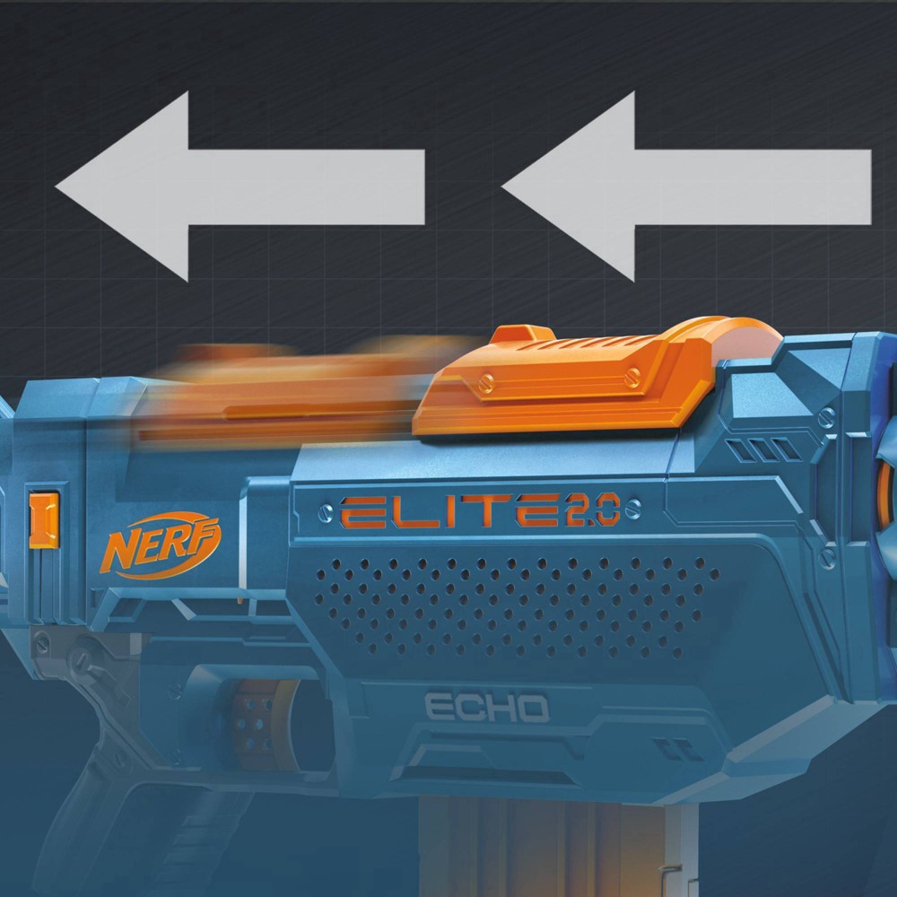 slide 5 of 7, Nerf Elite 2.0 Echo CS-10 Blaster, 1 ct