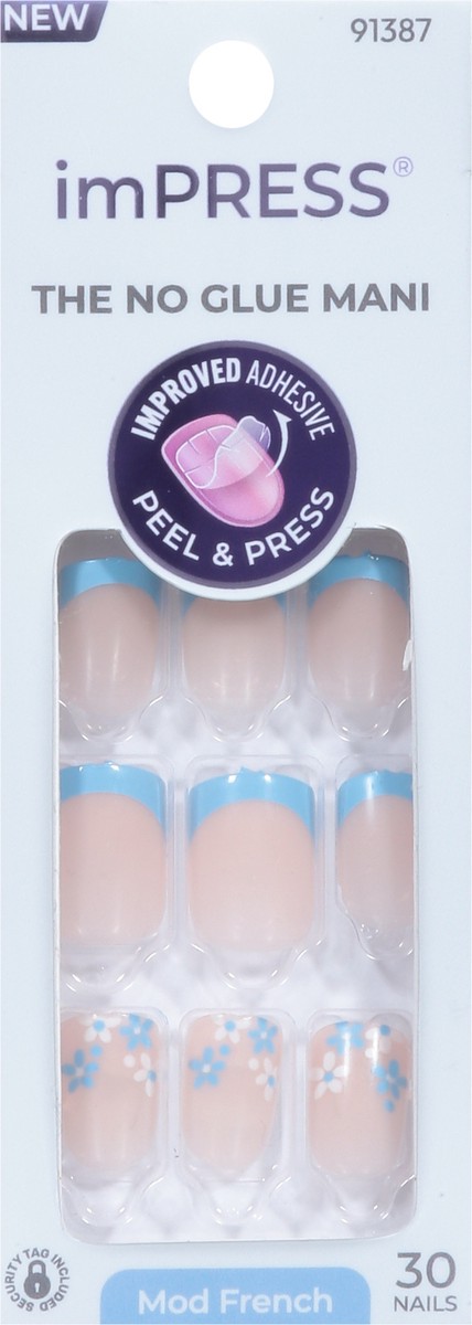 slide 8 of 14, imPRESS Mod French Nails 30 ea, 30 ct