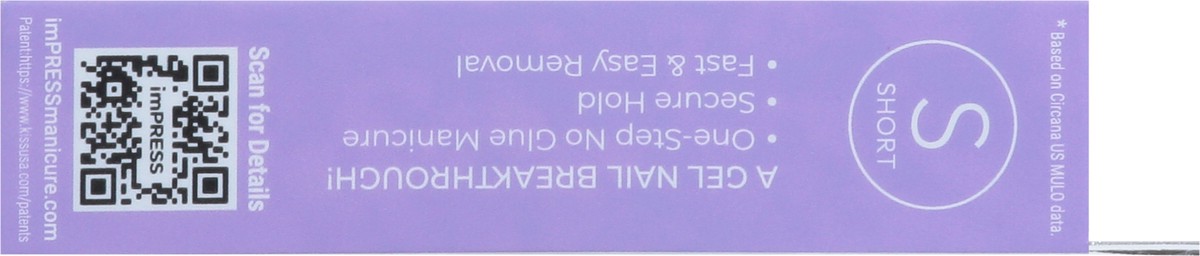 slide 7 of 14, imPRESS Mod French Nails 30 ea, 30 ct