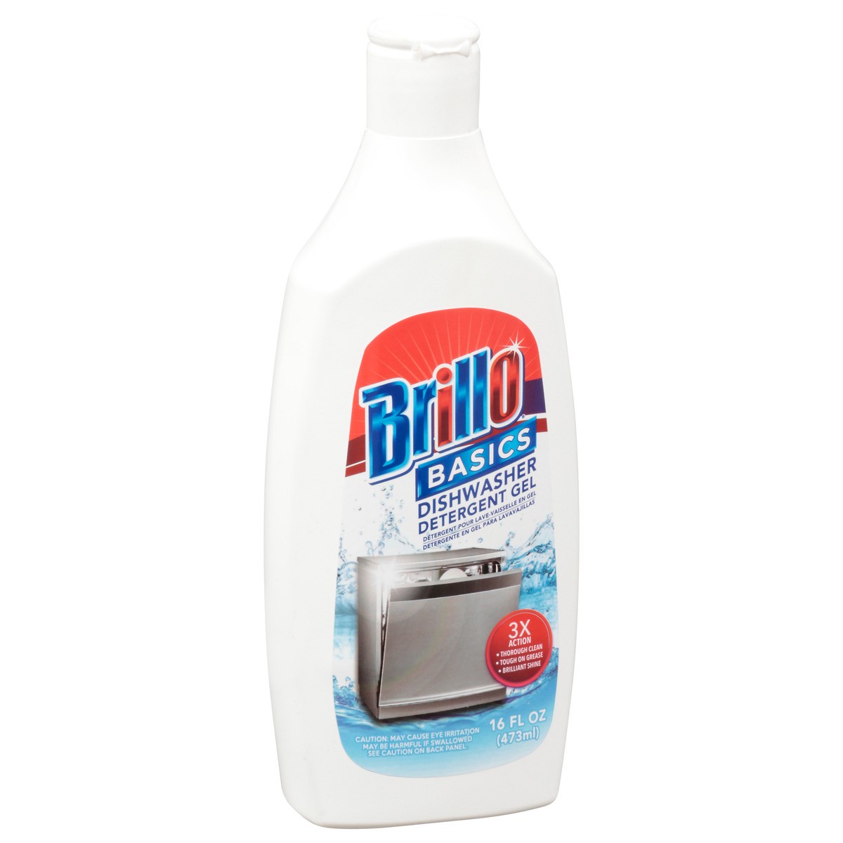slide 2 of 9, Brillo Dishwasher Detergent Gel, 16 oz