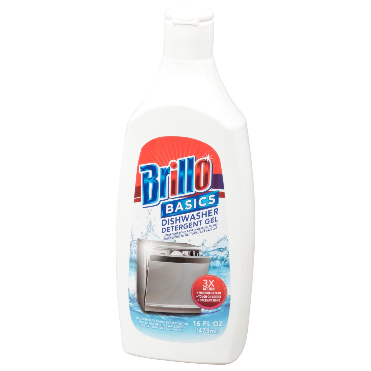 slide 3 of 9, Brillo Dishwasher Detergent Gel, 16 oz