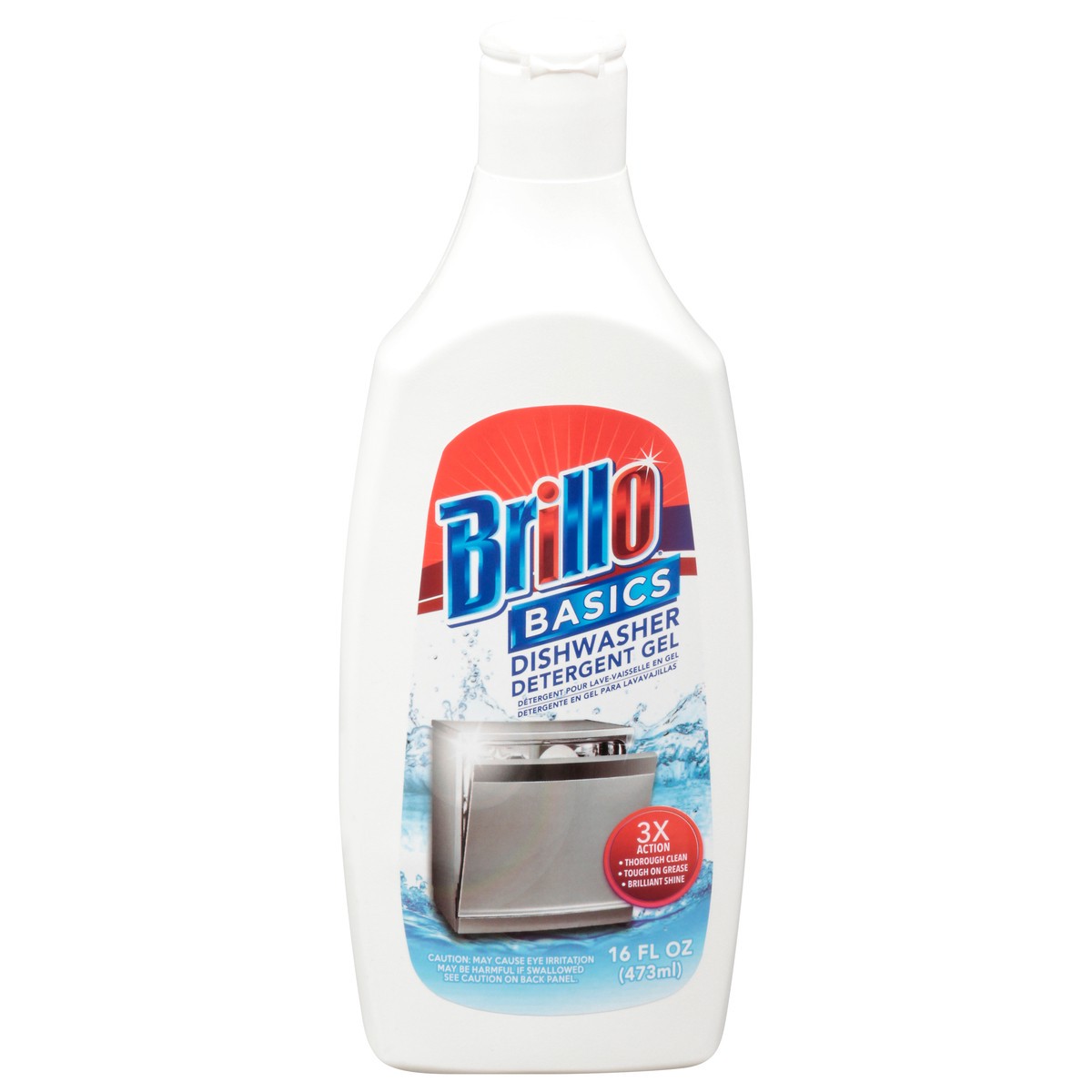 slide 8 of 9, Brillo Dishwasher Detergent Gel, 16 oz