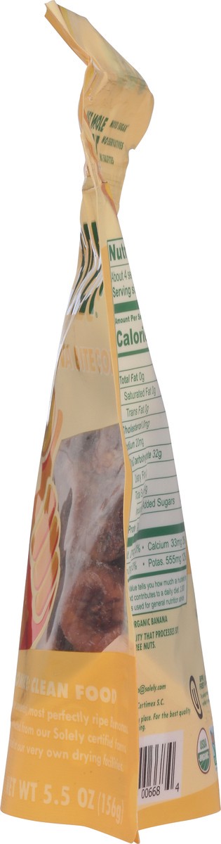 slide 13 of 14, Solely Organic Banana Bitecoins Dried Fruit 5.5 oz, 1 ct