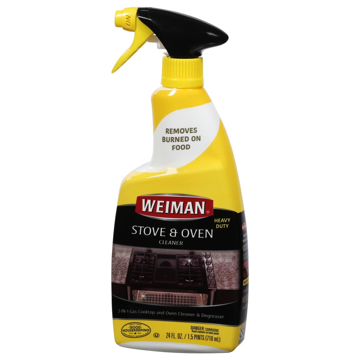 slide 4 of 9, Weiman Heavy Duty Stove & Oven Cleaner 24 fl oz, 24 fl oz