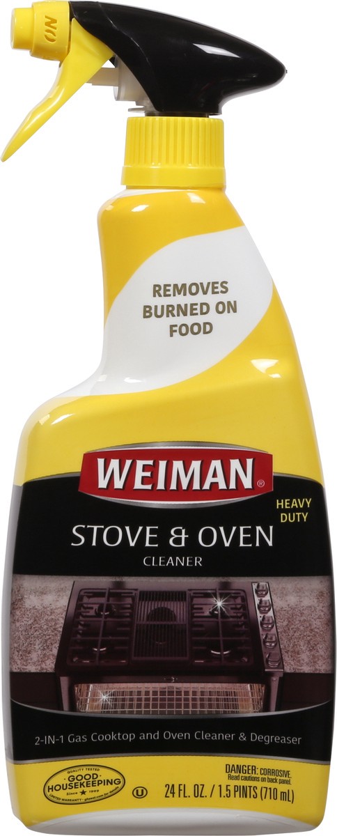 slide 3 of 9, Weiman Heavy Duty Stove & Oven Cleaner 24 fl oz, 24 fl oz