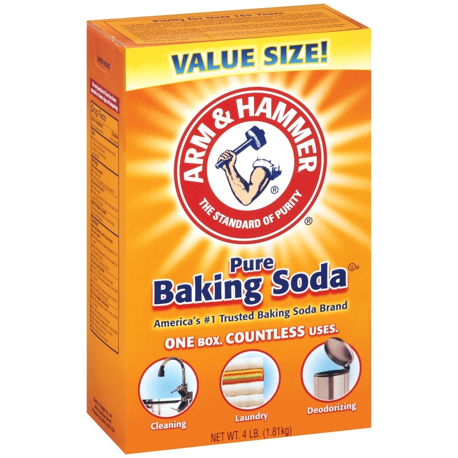 slide 2 of 3, ARM & HAMMER Pure Baking Soda, 4 lb