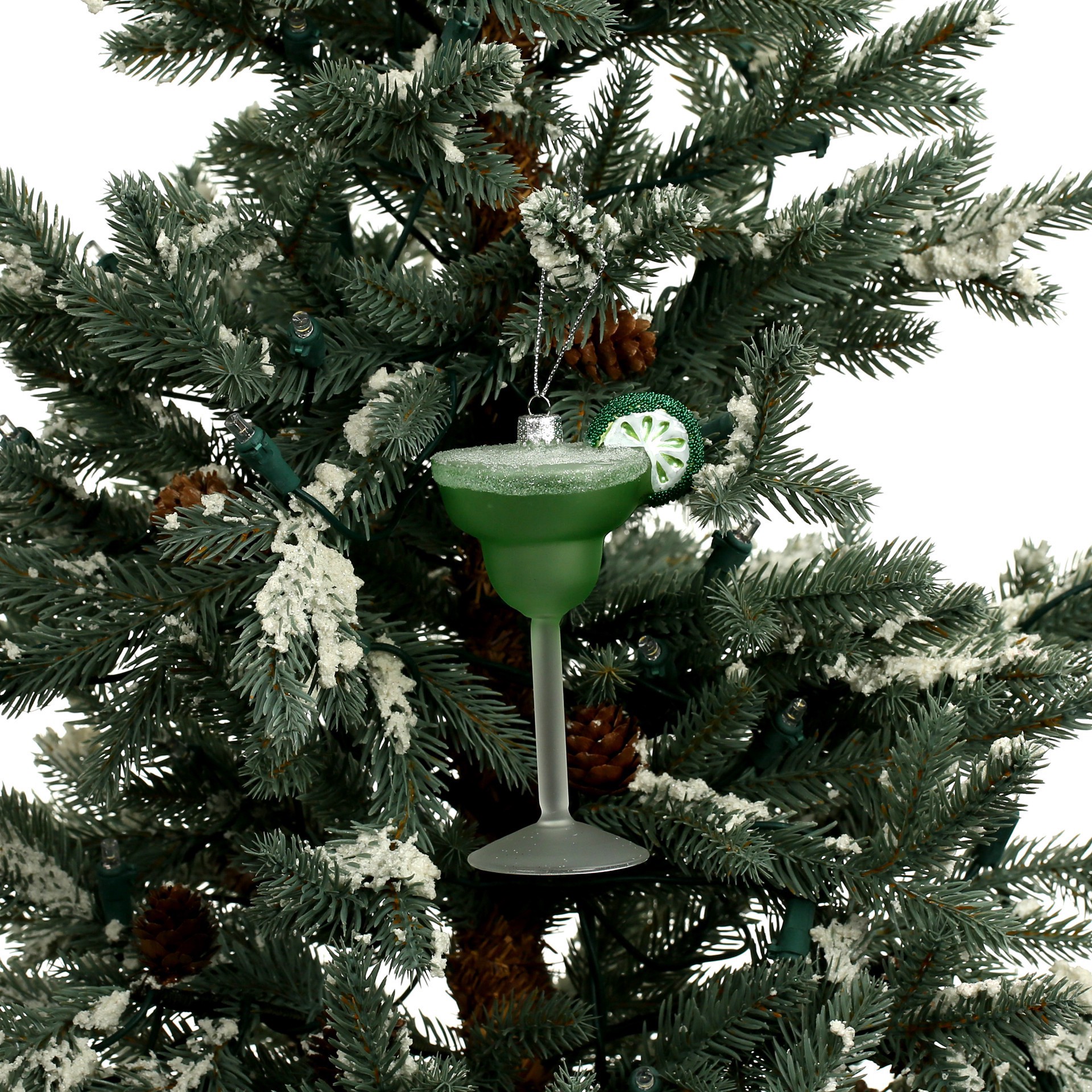 slide 2 of 2, 5" Frozen Margarita Glass Ornament By Ashland, 5 in