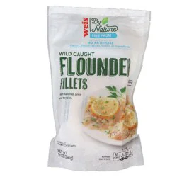 Weis by Nature Frozen Flounder Fillets