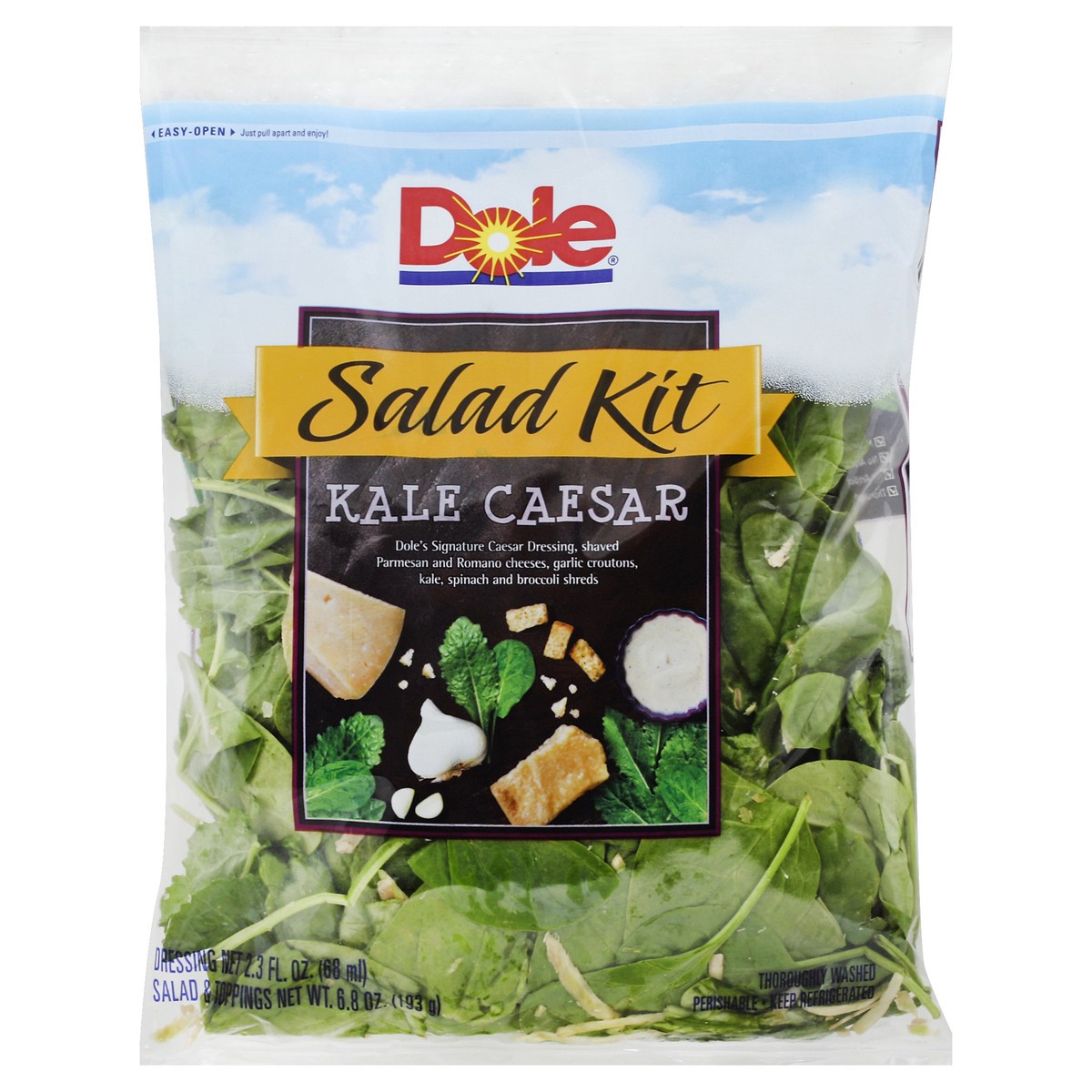 slide 4 of 6, Dole Salad Kit 1 ea, 9.2 oz