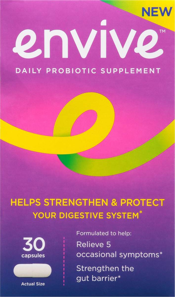 slide 1 of 1, Envive Daily Probiotic Capsules 30 ea Box, 30 ct