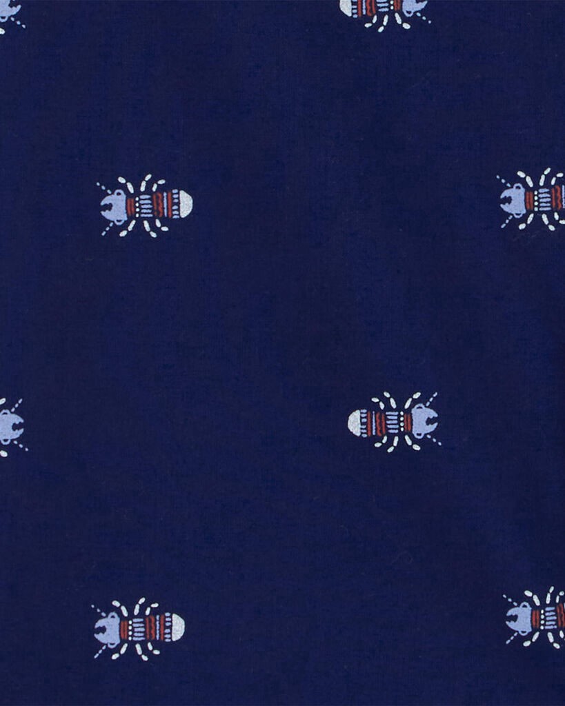 slide 2 of 2, Carter's Kid Button-Down Shirt Navy 14, 1 ct