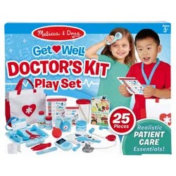 Melissa & Doug Get Well Doctor's Kit Play Set, 25 Pieces