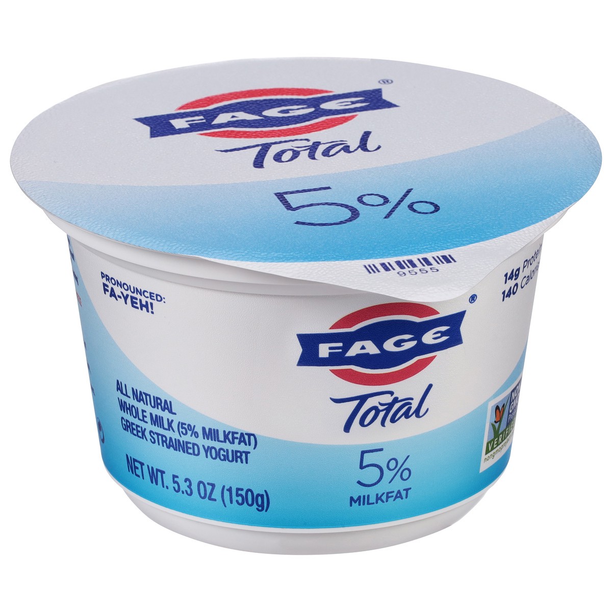 slide 12 of 13, Fage Total Greek Total 5% Greek Yogurt, 5.3 fl oz