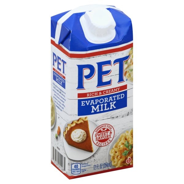 slide 1 of 6, PET Dairy Evaporated Milk Re-closable Container, 12 oz