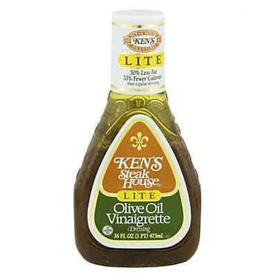 slide 1 of 1, Ken's Steak House Olive Oil Vinaigrette Dressing, 16 fl oz