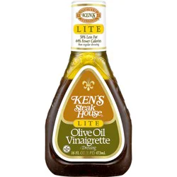 Ken's Steak House Lite Olive Oil Vinaigrette Dressing 16 fl oz
