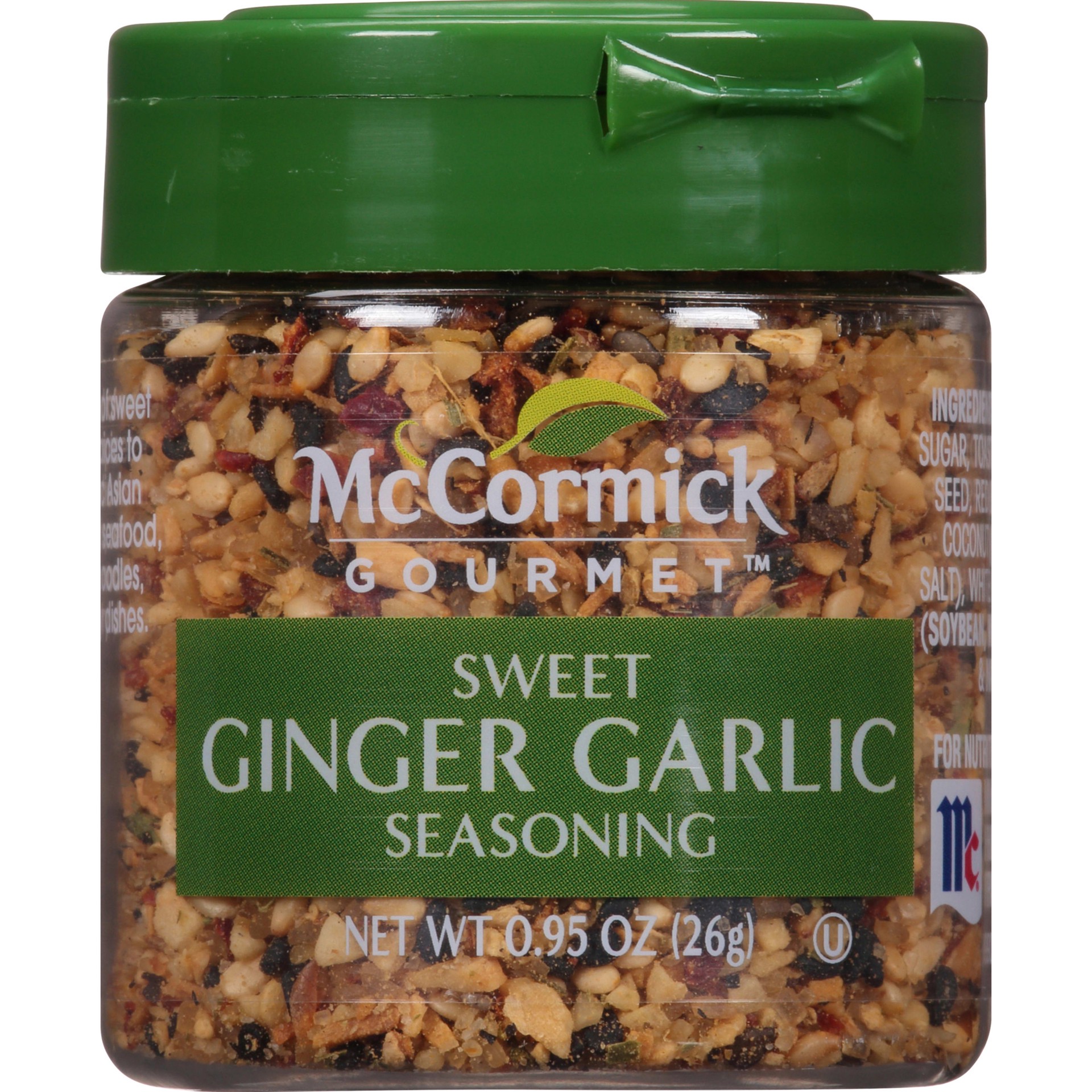 slide 1 of 9, McCormick Gourmet Sweet Ginger Garlic Seasoning, 0.95 oz, 0.95 oz