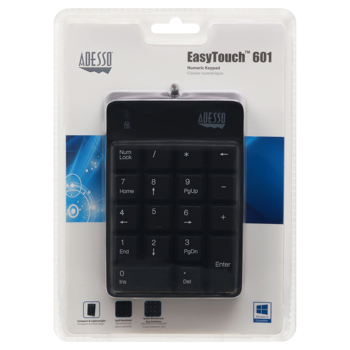 slide 1 of 1, Adesso Easytouch 601 Numeric Keypad, 1 ct