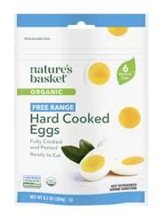 Nature's Basket Organic Hard Cooked Eggs