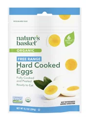 Natures Basket Organic Hard Cooked Eggs