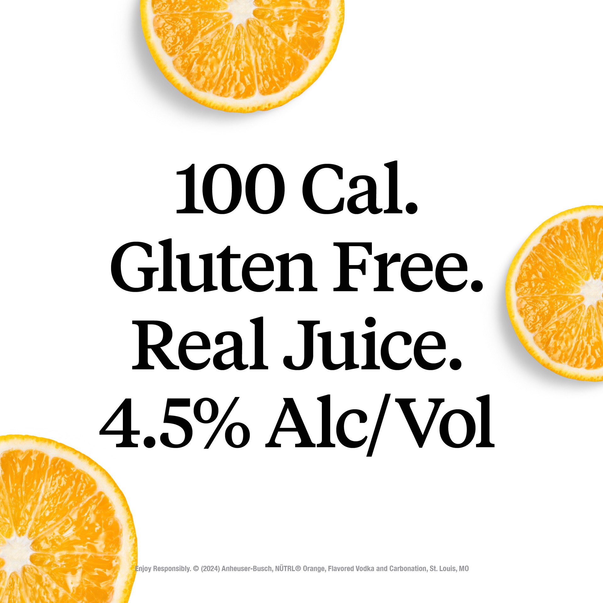 slide 3 of 6, Nutrl Orange Vodka Hard Seltzer 4 Pack, 16 fl oz Cans, 64 fl oz