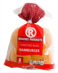 Rouses Markets Enriched Hamburger Buns 8 ea