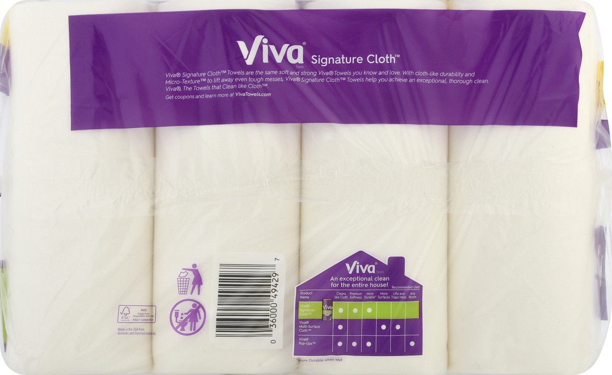 slide 2 of 9, Viva 1-Ply Big Rolls Choose-A-Sheet Paper Towels 8.0 ea, 8 ct