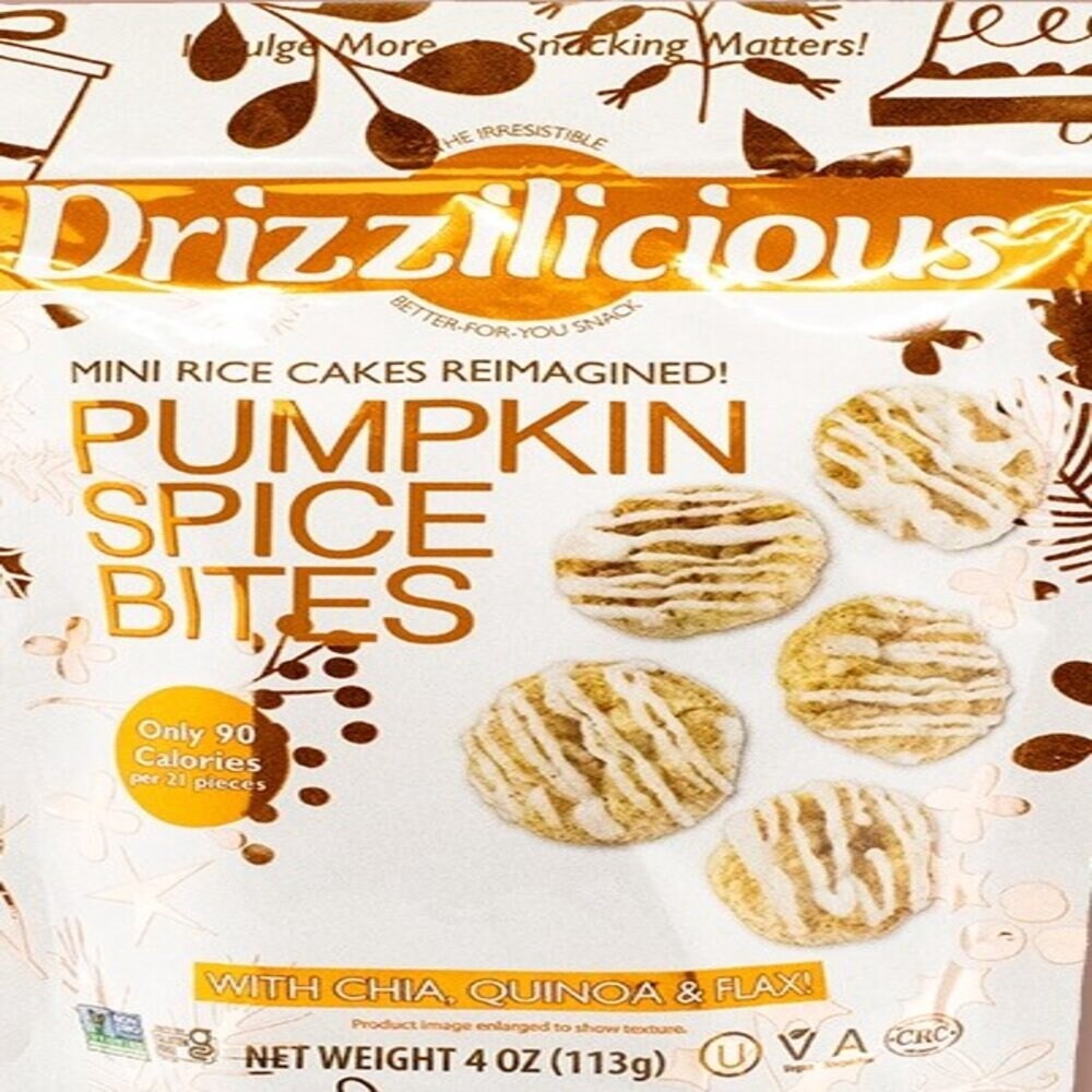 slide 1 of 1, Drizzilicious Crisp Rice Pumpkin Spice - 4 OZ, 4 oz