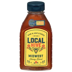 Local Hive Midwest Raw & Unfiltered Honey Blend 16 oz