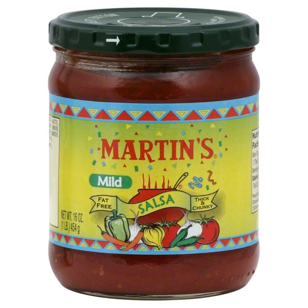 slide 1 of 1, Martin's Mild Salsa, 16 oz