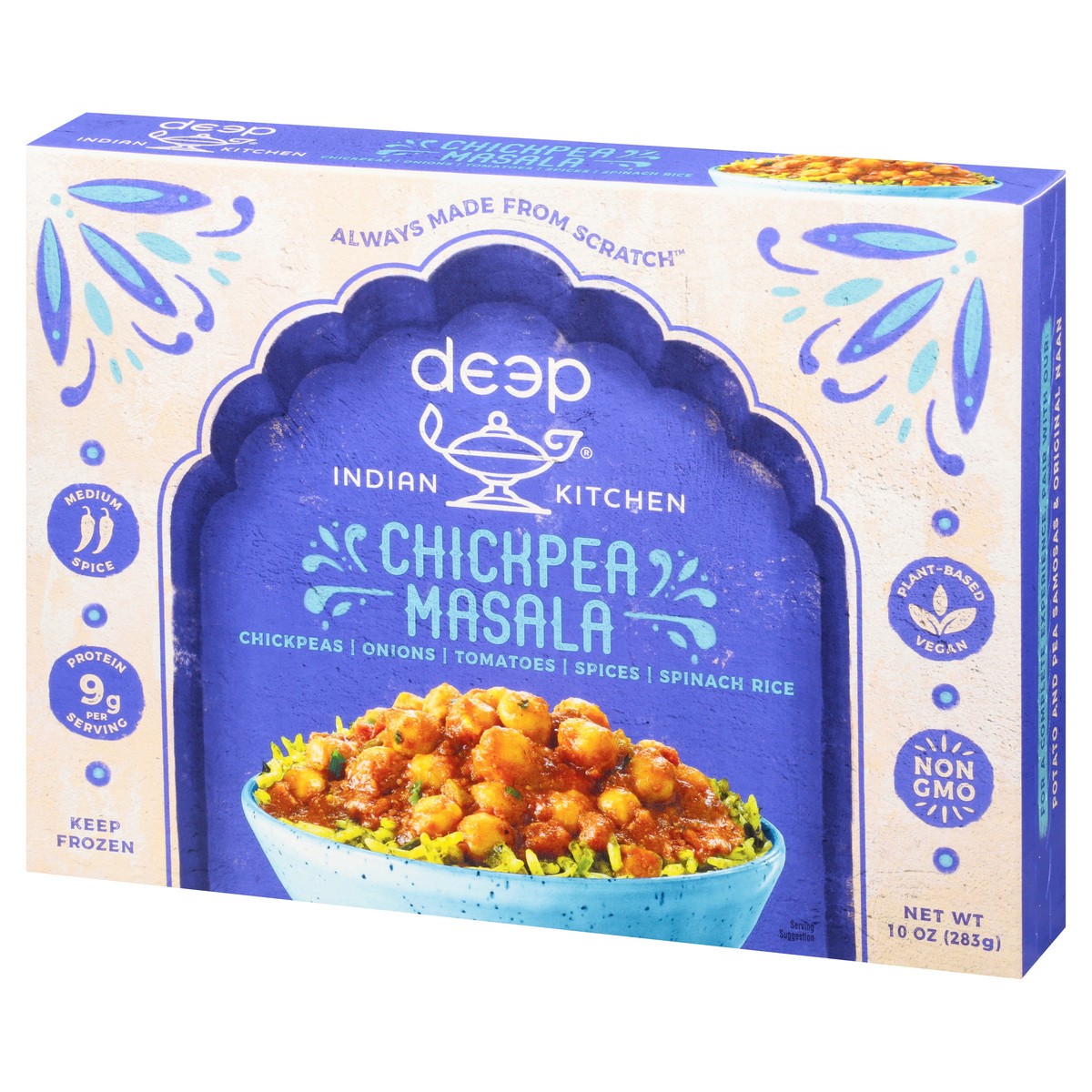 slide 9 of 9, Deep Indian Kitchen Chickpea Masala, 10 oz