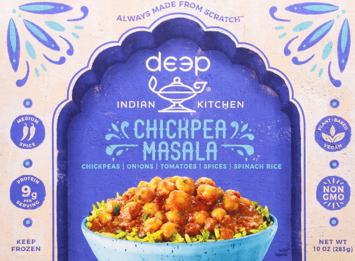 slide 7 of 9, Deep Indian Kitchen Chickpea Masala, 10 oz