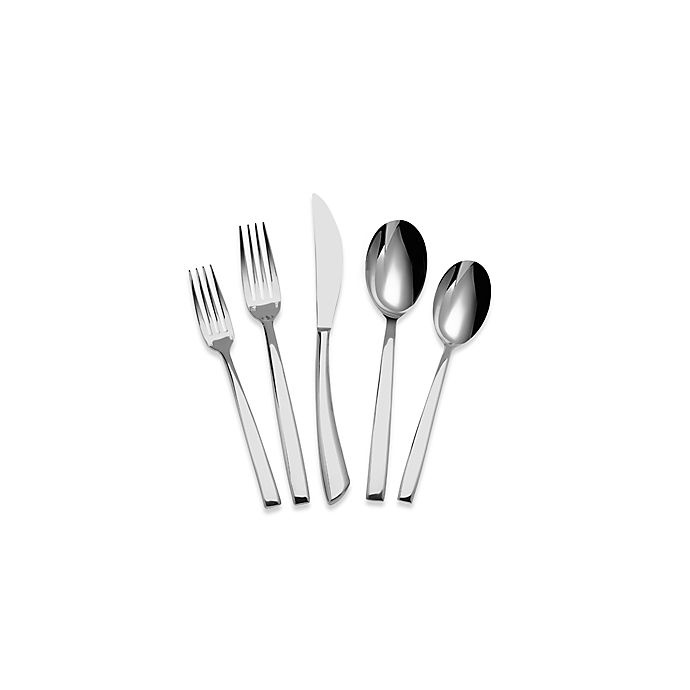 slide 1 of 1, Mikasa Kya Flatware Place Setting, 5 ct