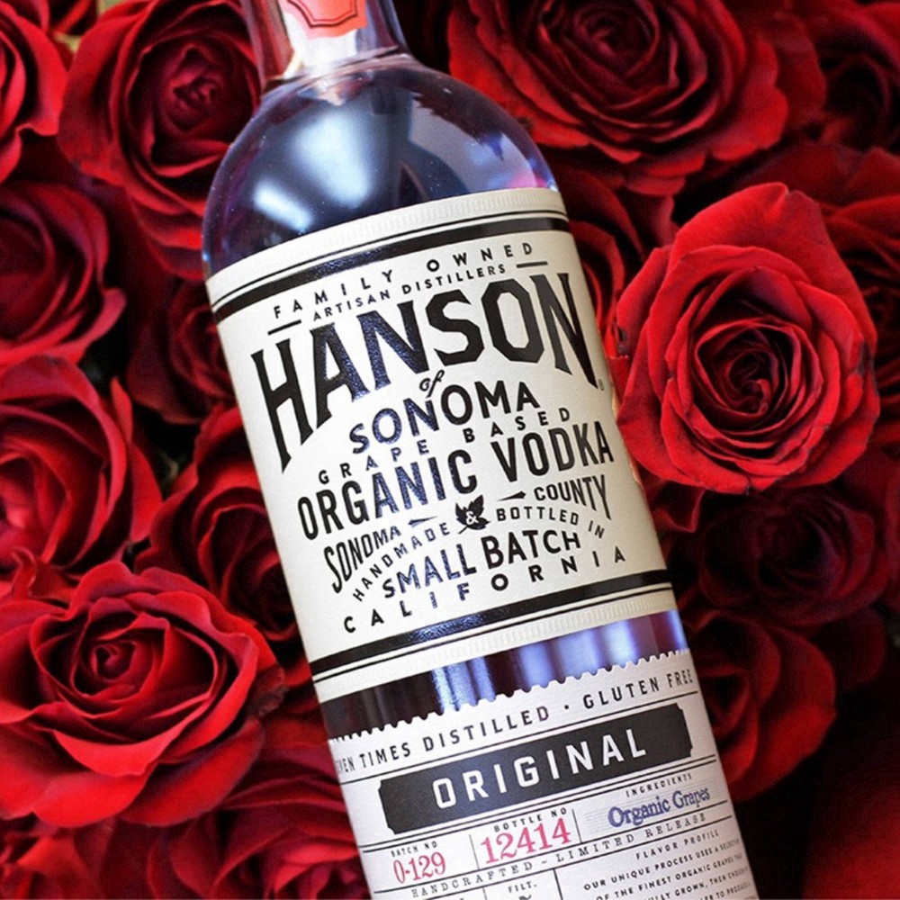 slide 10 of 16, Hanson of Sonoma Organic Vodka Alcohol, Original Grape-Based, Family Made Vodka, 750mL Bottle, 750 ml