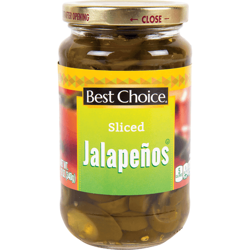 slide 1 of 1, Best Choice Sliced Jalapenos, 12 oz