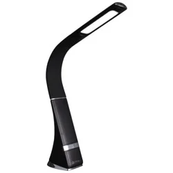 OttLite Recharge Led Desk Lamp, 18-3/4"H, Black