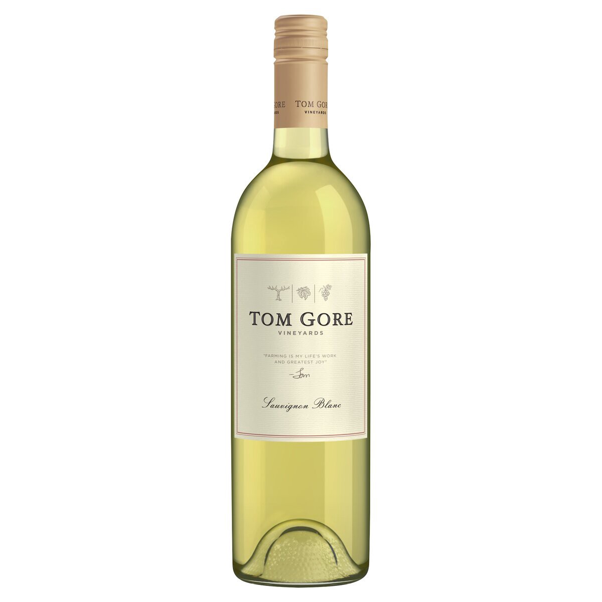 slide 2 of 2, Tom Gore Sauvignon Blanc White Wine, 750 ml