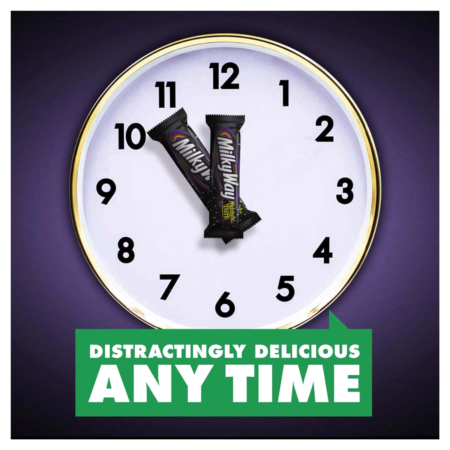 slide 5 of 5, MILKY WAY Candy Midnight Dark Chocolate Bar, Full Size, 1.76 oz, 1.76 oz