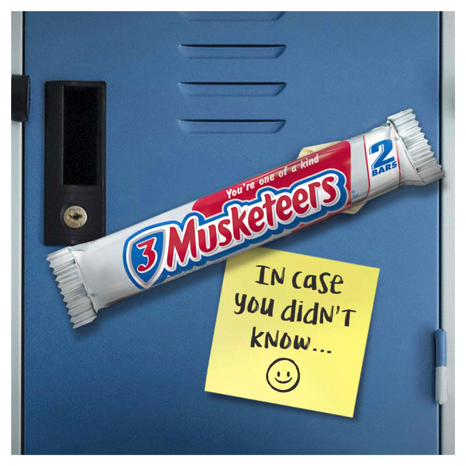 slide 2 of 4, 3 MUSKETEERS Bars 6.28 oz Wrapper, 6.28 oz