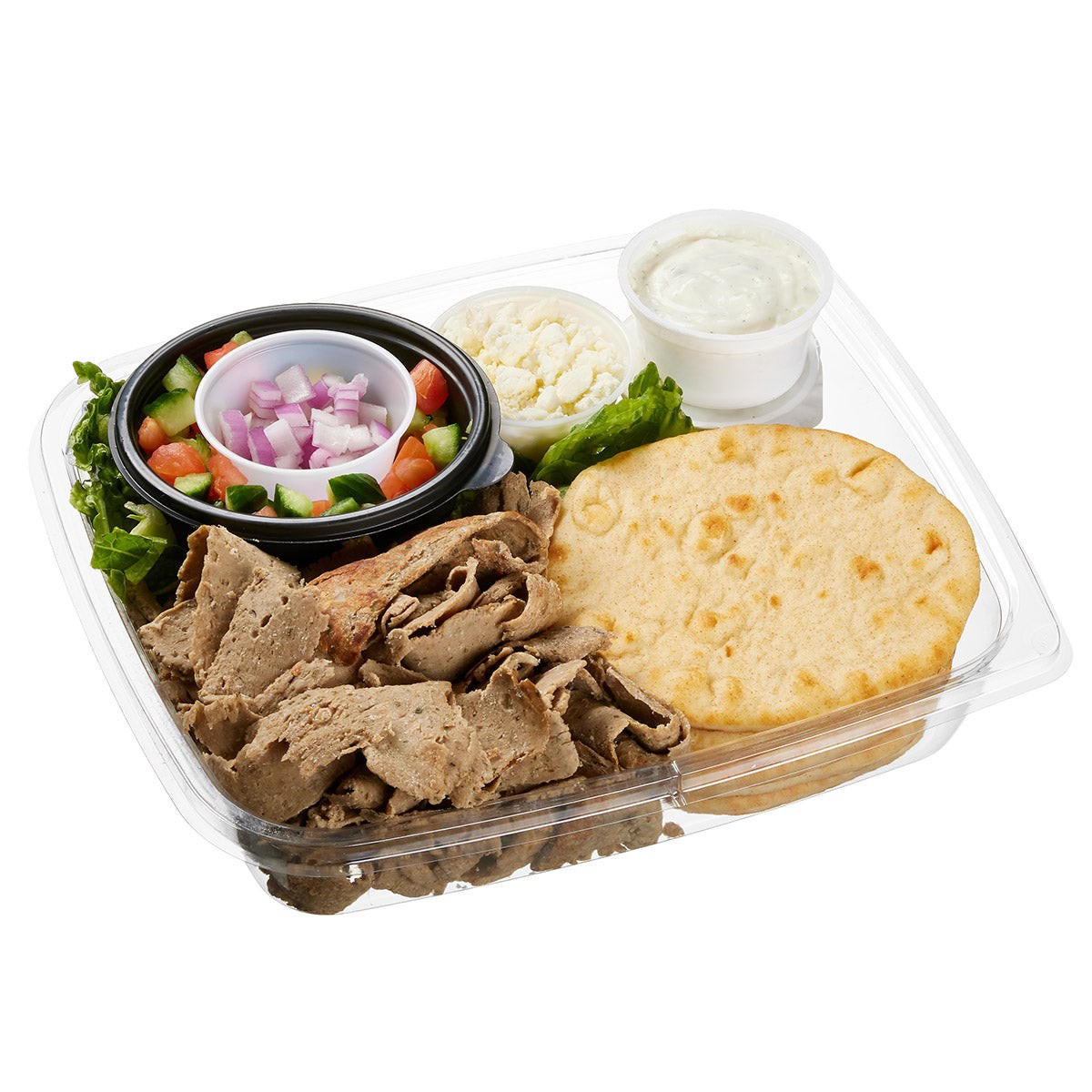 slide 1 of 2, Kirkland Signature Gyro Kit, 6-servings, 