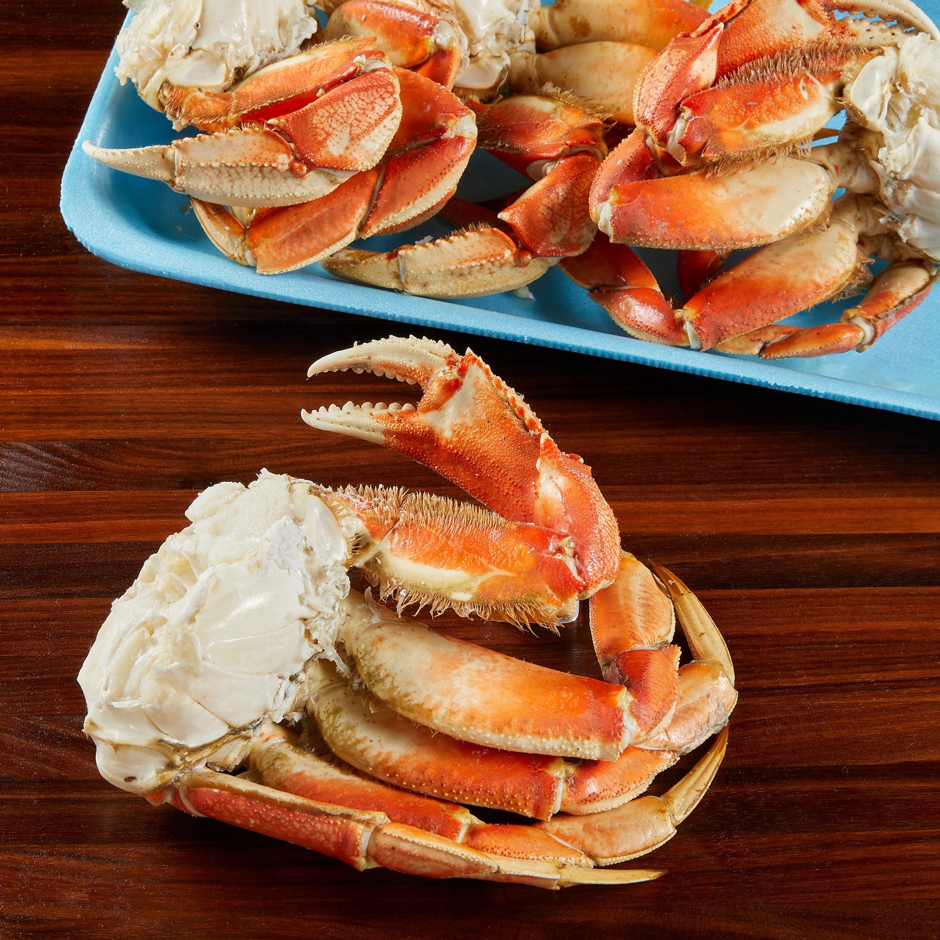 slide 1 of 2, Kirkland Signature Wild Cooked Dungeness Crab Section, 