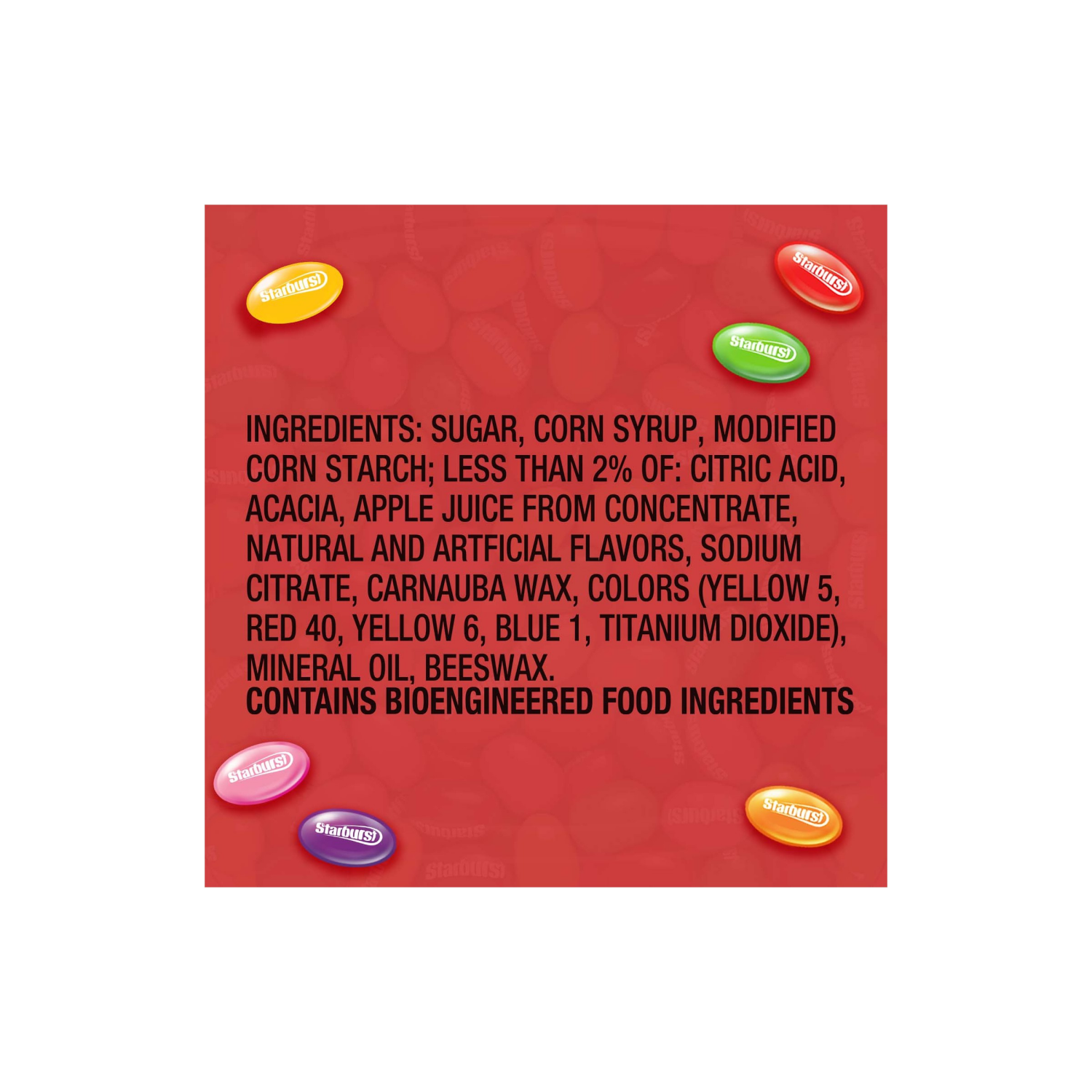 slide 4 of 8, STARBURST Original Jelly Beans Gummy Candy, 14 oz Bag, 14 oz