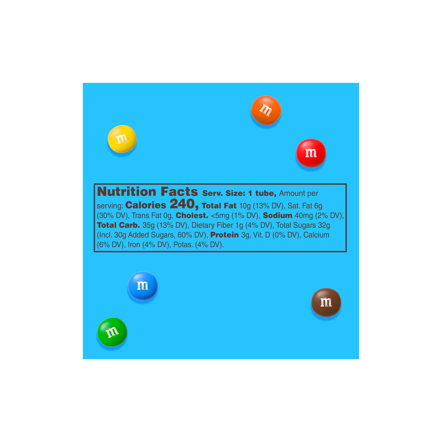 slide 7 of 8, M&M'S Minis Milk Chocolate Candy Mega Pack, 1.77 oz Tube, 1.77 oz