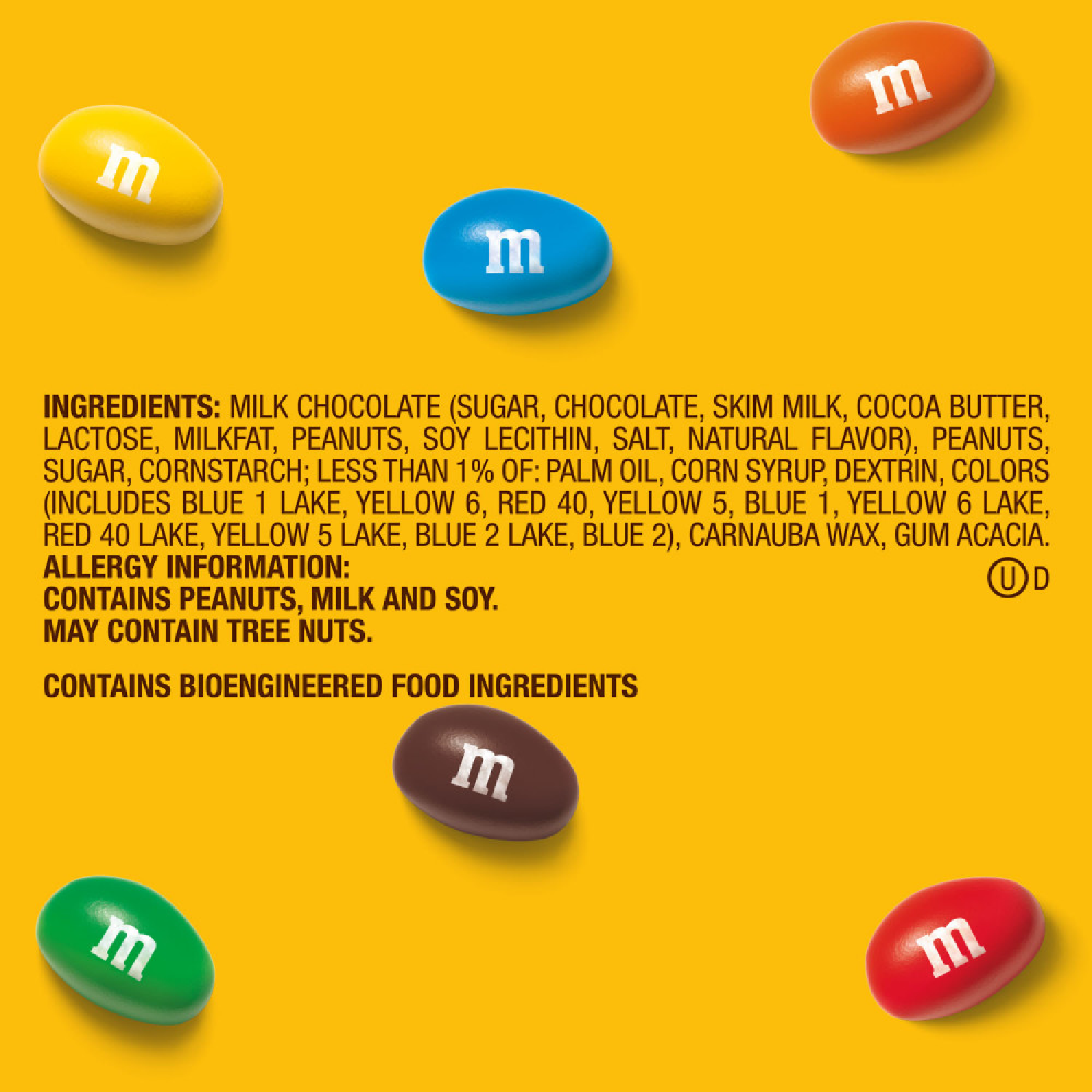 slide 7 of 8, M&M'S Peanut Milk Chocolate Candy Theater Box, 3.1 oz Box, 3.1 oz