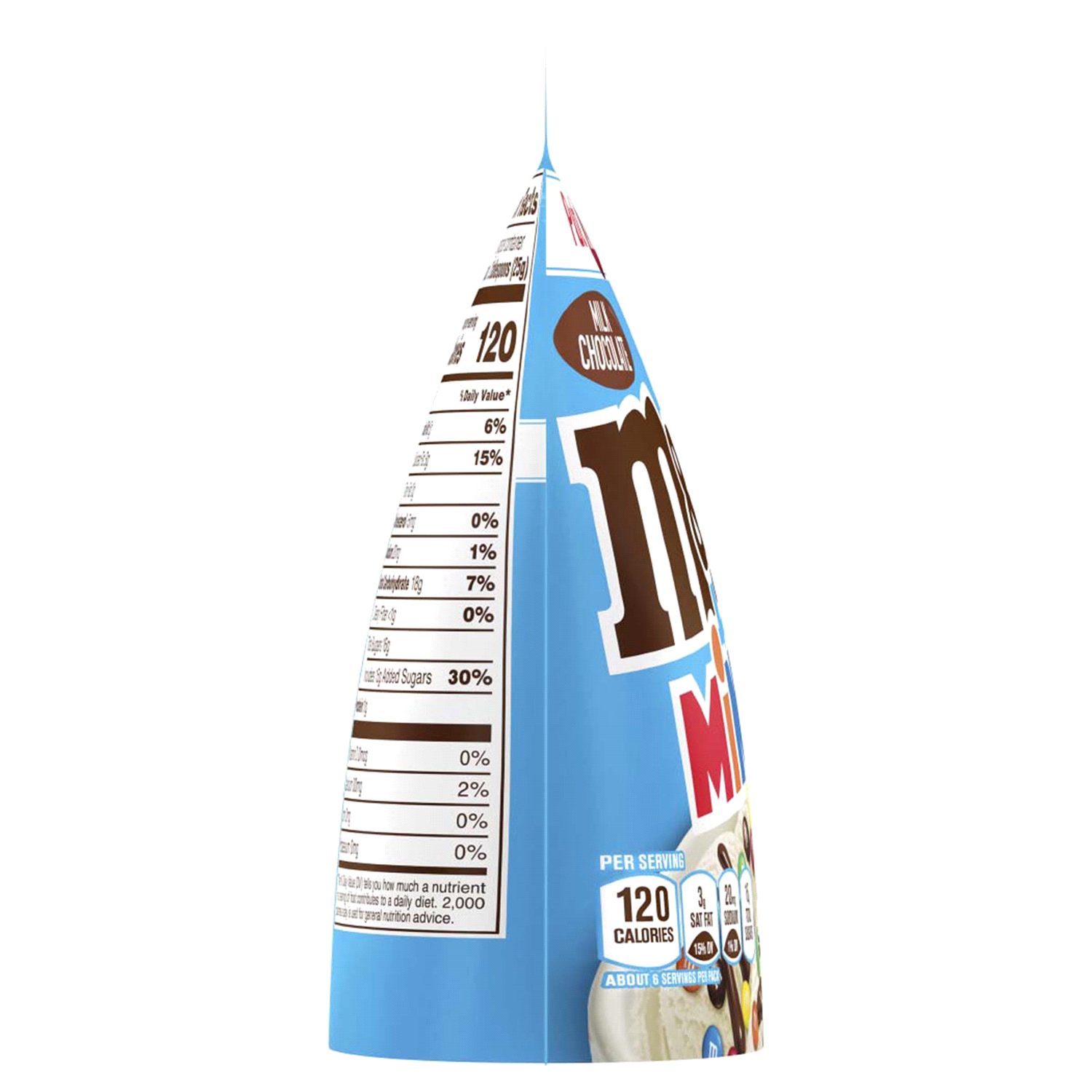 slide 2 of 4, M&M's MINIS Milk Chocolate Candy, Grab & Go Size, 5.1 oz Bag, 5.1 oz