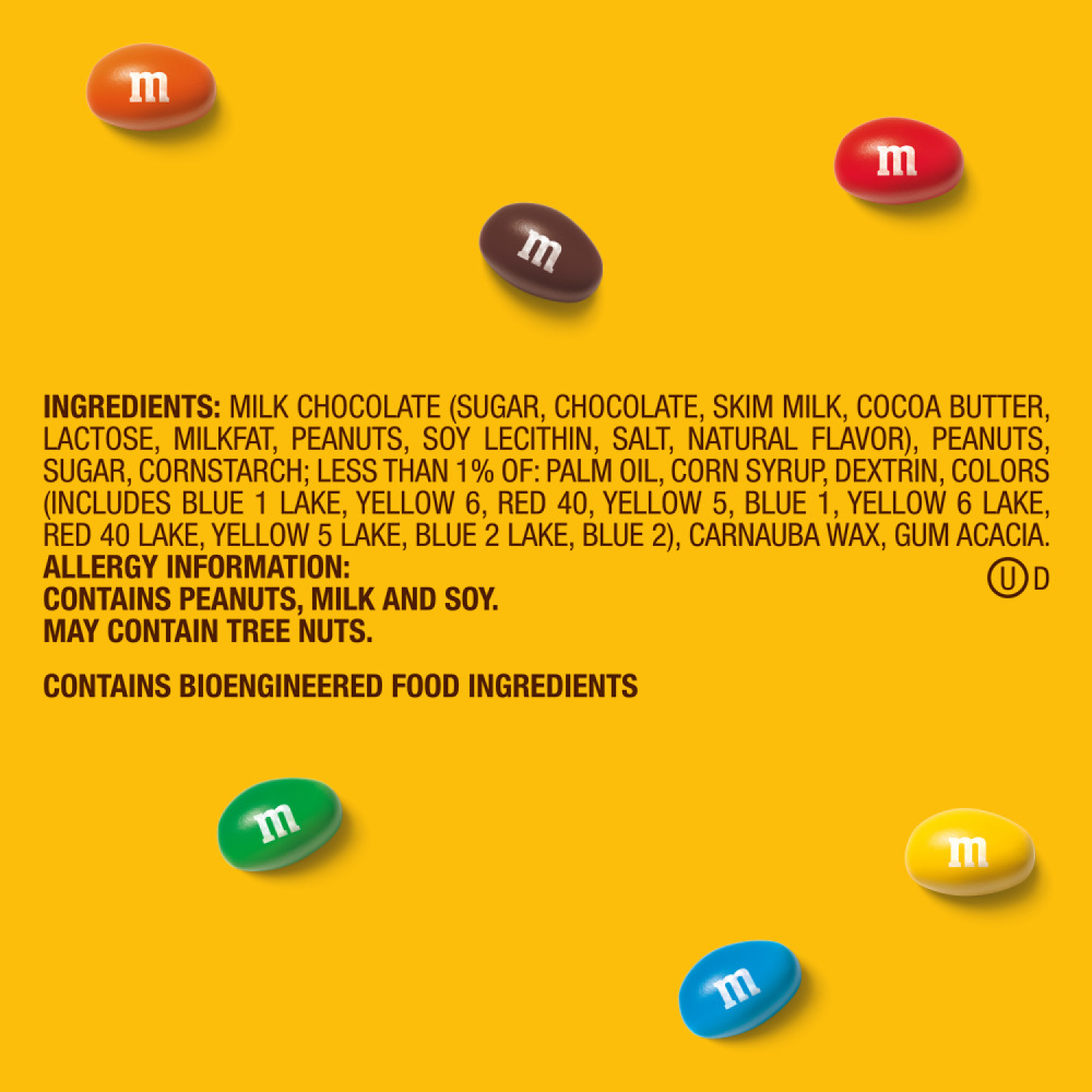 slide 6 of 8, M&M's Party Size Peanut Chocolate Candies 38 oz, 38 oz
