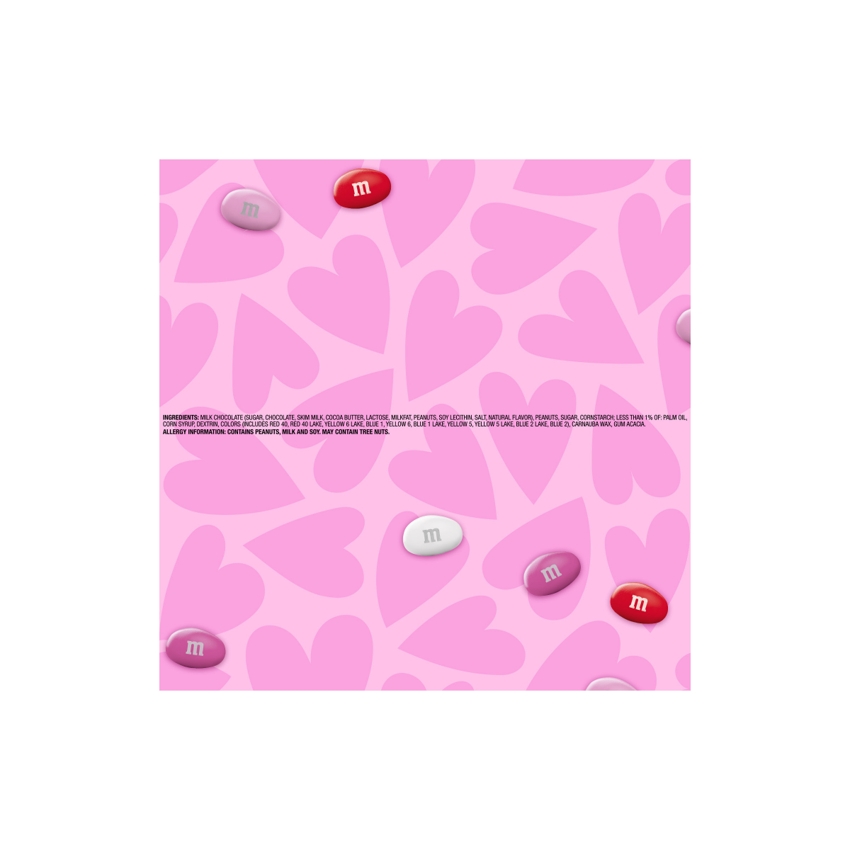 slide 3 of 5, M&M'S Peanut Milk Chocolate Valentine''s Day Candy Assortment, 10 oz Bag, 10 oz