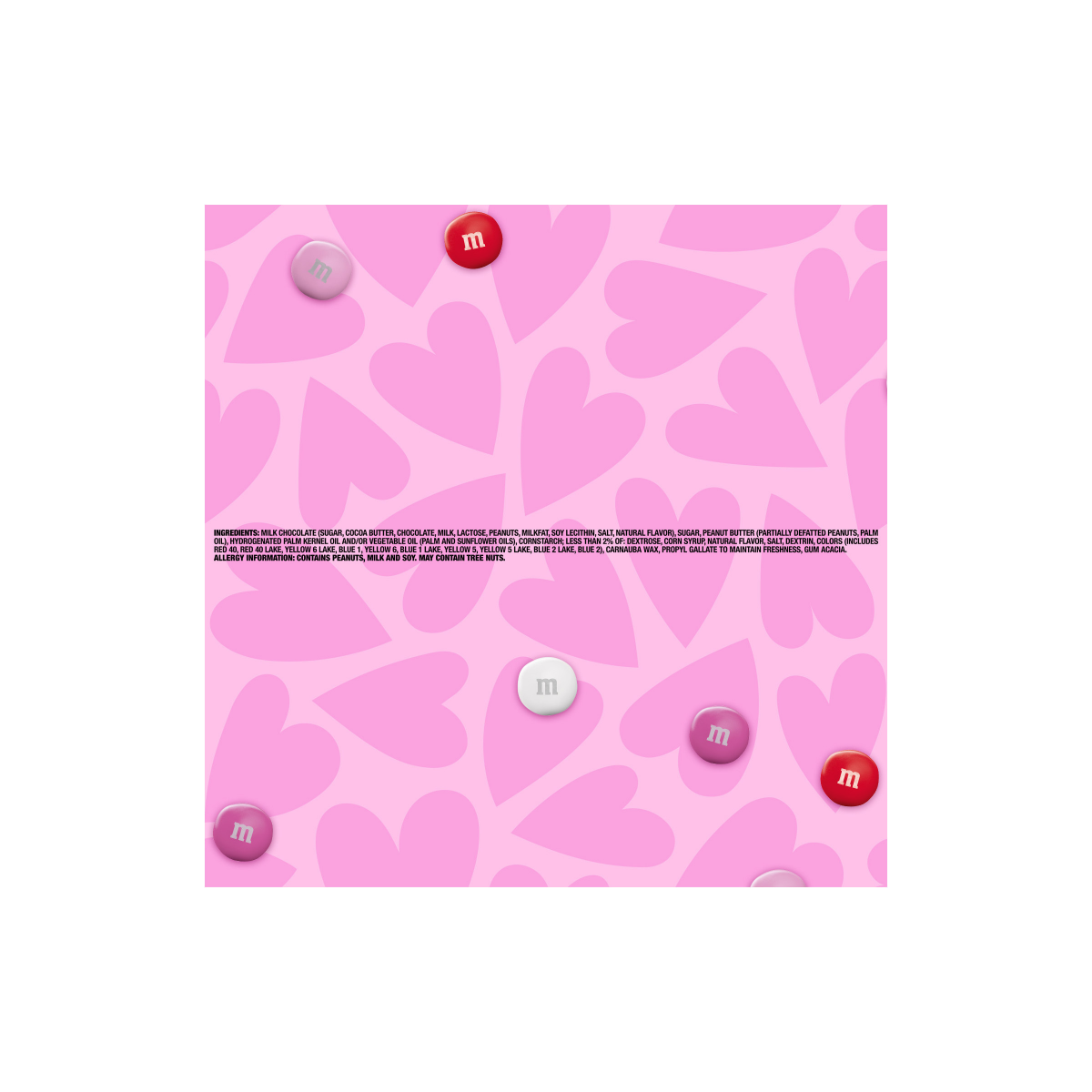 slide 5 of 5, M&M's Peanut Butter Milk Chocolate Cupid's Blend Valentine's Day Candy, 9.48 oz, 9.48 oz